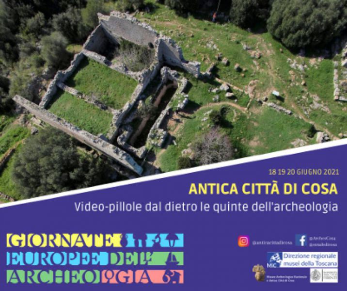 Museo Archeologico Nazionale e Antica Città di Cosa. Tre video per le Giornate Europee dell'Archeologia 2021